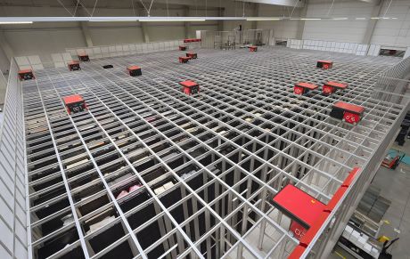 Geis, Kontraktlogistik, Lagerlogistik, Lagerung, Kleinteilelager, AutoStore, Kommissionierung